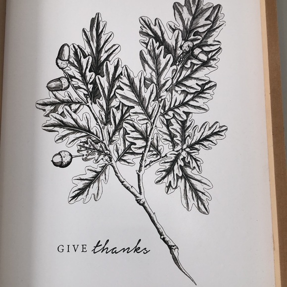 Give Thanks wood art. 12”x15” with open shadow box feel! Acorn/leaf motif. New! - Picture 2 of 4
